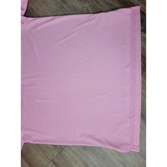 Peter Millar Summer Comfort Men's M Pink Polo Shirt Embroidered* Performance SS - Picture 5 of 10